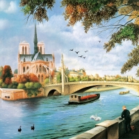 Tranh Dán Tường 3D Đồng Quê Tiến Phát Decor Dqtp26