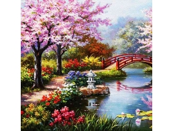 Tranh Dán Tường Đồng Quê DQ26 Tranh Dán Tường Đồng Quê DQ26