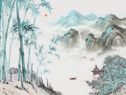 Tranh Dán Tường Cây Trúc Màu Đen Nghệ Thuật Ctnt03