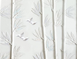 Tranh Dán Tường Cây Trúc Màu Đen Nghệ Thuật Ctnt06