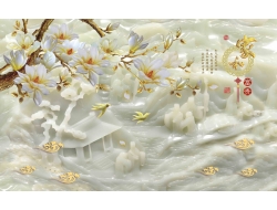 Tranh Dán Tường Giả Ngọc Tiến Phát Gntp29
