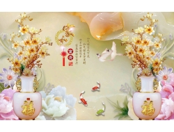Tranh Dán Tường Giả Ngọc Tiến Phát Gntp35