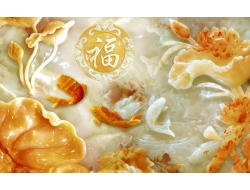 Tranh Dán Tường Giả Ngọc Tiến Phát Gntp42