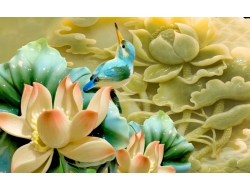 Tranh Dán Tường Giả Ngọc Tiến Phát Gntp48