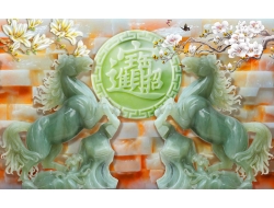 Tranh Dán Tường Giả Ngọc Tiến Phát Gntp55
