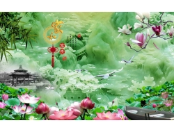 Tranh Dán Tường Giả Ngọc Tiến Phát Gntp59