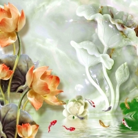 Tranh Dán Tường Giả Ngọc Tiến Phát Gntp64