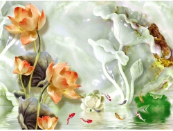Tranh Dán Tường Giả Ngọc Tiến Phát Gntp64