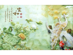 Tranh Dán Tường Giả Ngọc Tiến Phát Gntp73