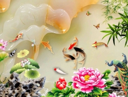 Tranh Dán Tường Giả Ngọc Tiến Phát Gntp78