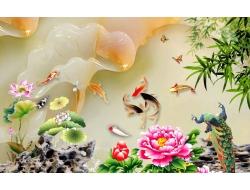 Tranh Dán Tường Giả Ngọc Tiến Phát Gntp78
