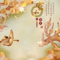 Tranh Dán Tường Giả Ngọc Tiến Phát Gntp111