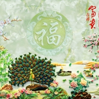 Tranh Dán Tường Giả Ngọc Tiến Phát Gntp114