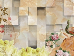 Tranh Dán Tường Giả Ngọc Tiến Phát Gntp128