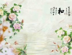 Tranh Dán Tường Giả Ngọc Tiến Phát Gntp81