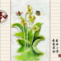 Tranh Dán Tường Giả Ngọc Tiến Phát Gntp83