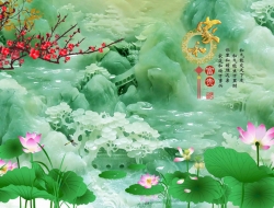 Tranh Dán Tường Giả Ngọc Tiến Phát Gntp94