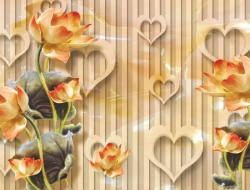 Tranh Dán Tường Giả Ngọc GN01 Tranh Dán Tường Giả Ngọc GN01