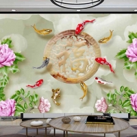 Tranh Dán Tường Giả Ngọc GN08 Tranh Dán Tường Giả Ngọc GN08