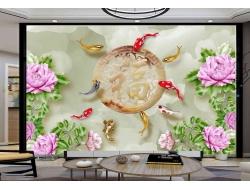 Tranh Dán Tường Giả Ngọc GN08
