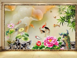 Tranh Dán Tường Giả Ngọc GN09