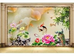 Tranh Dán Tường Giả Ngọc GN09