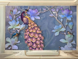 Tranh Dán Tường Giả Ngọc GN10 Tranh Dán Tường Giả Ngọc GN10