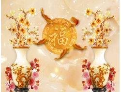  Tranh Dán Tường Giả Ngọc GN27