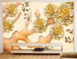 Tranh Dán Tường Hoa Giả Ngọc Tiến Phát Hgntp01 Tranh Dán Tường Hoa Giả Ngọc Tiến Phát Hgntp01