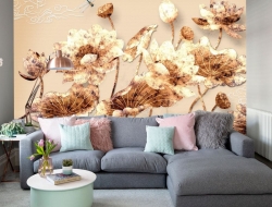 Tranh Dán Tường Hoa Giả Ngọc Tiến Phát Hgntp02 Tranh Dán Tường Hoa Giả Ngọc Tiến Phát Hgntp02