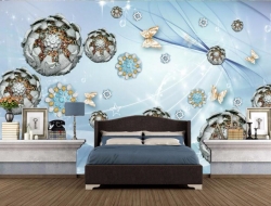 Tranh Dán Tường Hoa Giả Ngọc Hgnd01 Tranh Dán Tường Hoa Giả Ngọc Hgnd01