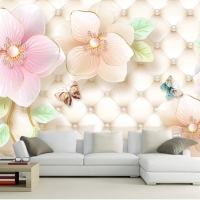 Tranh Dán Tường Hoa Giả Ngọc Màu Tím Gnmt10 Tranh Dán Tường Hoa Giả Ngọc Màu Tím Gnmt10