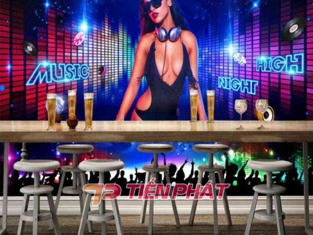 Tranh Dán Tường Karaoke K1 Tranh Dán Tường Karaoke K1