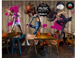 Tranh Dán Tường Karaoke K35 Tranh Dán Tường Karaoke K35