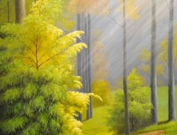  Tranh 3D Dán Tường Khổ Dọc Tiến Phát Kdtp02