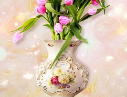  Tranh 3D Dán Tường Khổ Dọc Tiến Phát Kdtp15