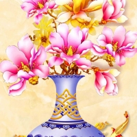  Tranh 3D Dán Tường Khổ Dọc Tiến Phát Kdtp21