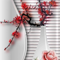  Tranh 3D Dán Tường Khổ Dọc Tiến Phát Kdtp22