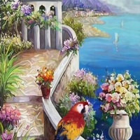  Tranh 3D Dán Tường Khổ Dọc Tiến Phát Kdtp44