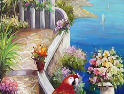  Tranh 3D Dán Tường Khổ Dọc Tiến Phát Kdtp44