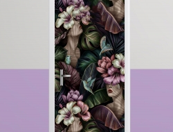  Tranh 3D Dán Tường Hoa Nghệ Thuật TKD8005