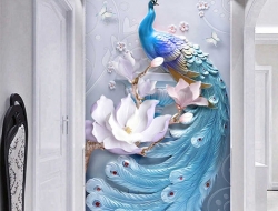 Tranh Dán Tường 3d Khổ Dọc KD02 Tranh Dán Tường 3d Khổ Dọc KD02