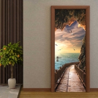 Tranh Dán Tường 3d Khổ Dọc KD05