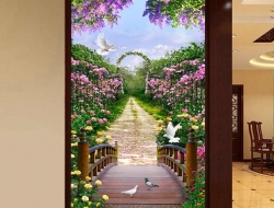  Tranh Dán Tường Khổ Dọc KD26