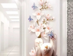  Tranh Dán Tường Khổ Dọc KD42