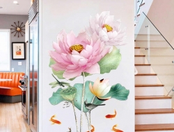 Tranh Dán Tường Khổ Dọc KD56 Tranh Dán Tường Khổ Dọc KD56