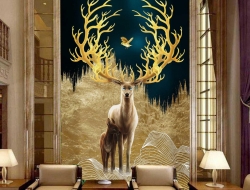 Tranh Dán Tường Khổ Dọc KD78 Tranh Dán Tường Khổ Dọc KD78