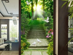  Tranh Dán Tường Khổ Dọc KD83