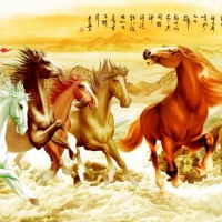 Tranh Dán Tường Mã Đáo Thành Công Tiến Phát Mdtc31 Tranh Dán Tường Mã Đáo Thành Công Tiến Phát Mdtc31