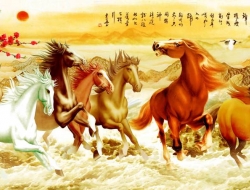 Tranh Dán Tường Mã Đáo Thành Công Tiến Phát Mdtc31